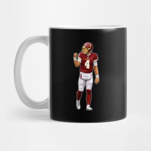 Taylor Heinicke #4 First Down Mug